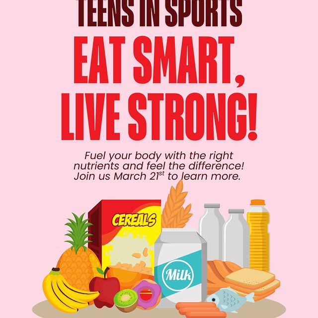 Hey Benicia! 👋

We invite local teens and their parents to join us for a nutrition sem…