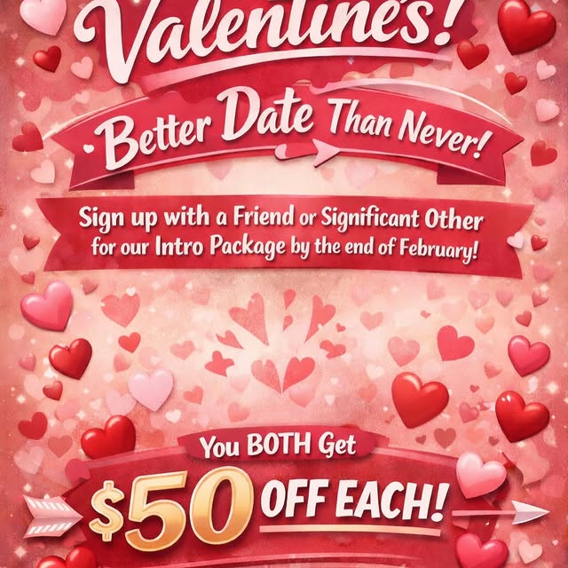 Oops… we’re a little late for Valentine’s Day ❤️
But this deal is worth the wait.

Sign…