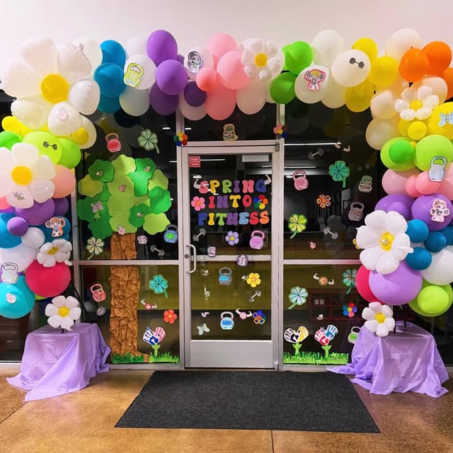 Fitness is in full bloom in Kid Zone! We’re keeping little members busy making fun spri…