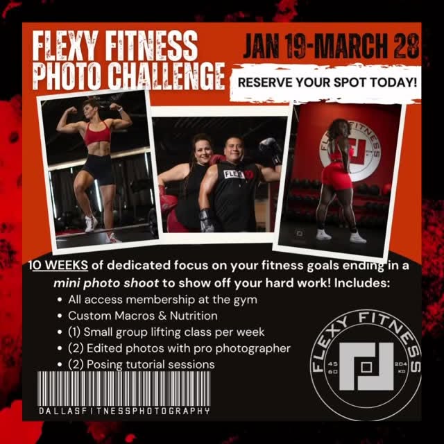 The THIRD Flexy Fitness Photo Challenge begins Monday, January 19th! Take a look at som…