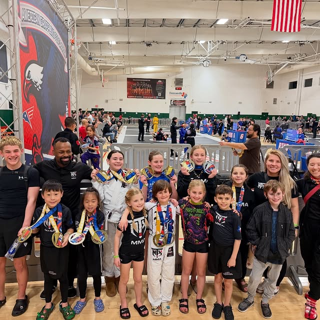 Proud of our NTX MMA competition kids who took the mats today at the American Grappling…