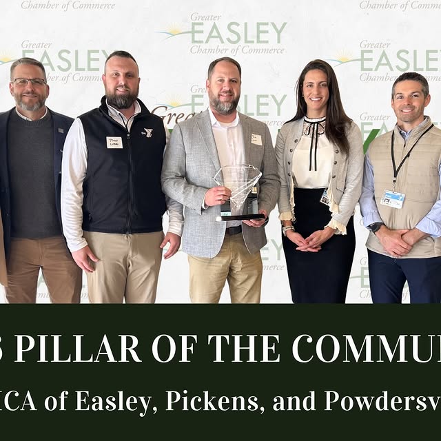 We are incredibly proud to share that the YMCA of Easley, Pickens & Powdersville has be…