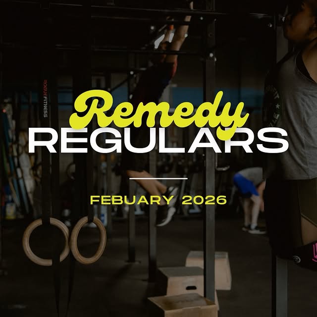 Remedy Regulars. Join the club! 🙌

#consistency #committed #regulars #crossfit