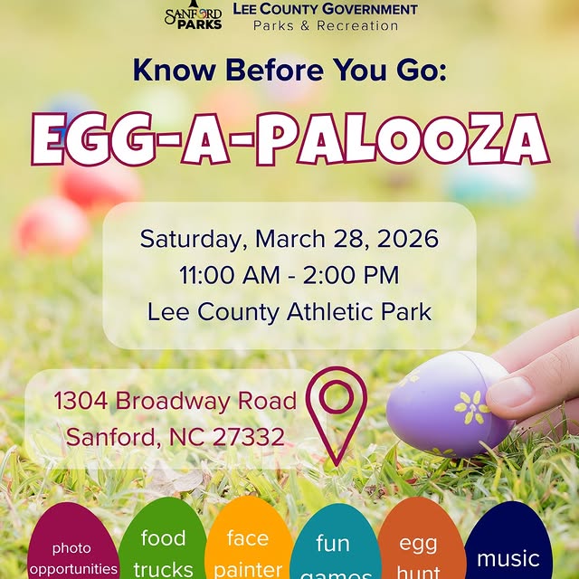 It is almost time for our free community event, Egg-A-Palooza, hosted by @lcgparksnrec …