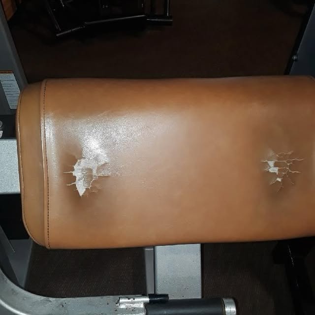 Upgrading the leather on some of our machines. Something that we try to do every month.…