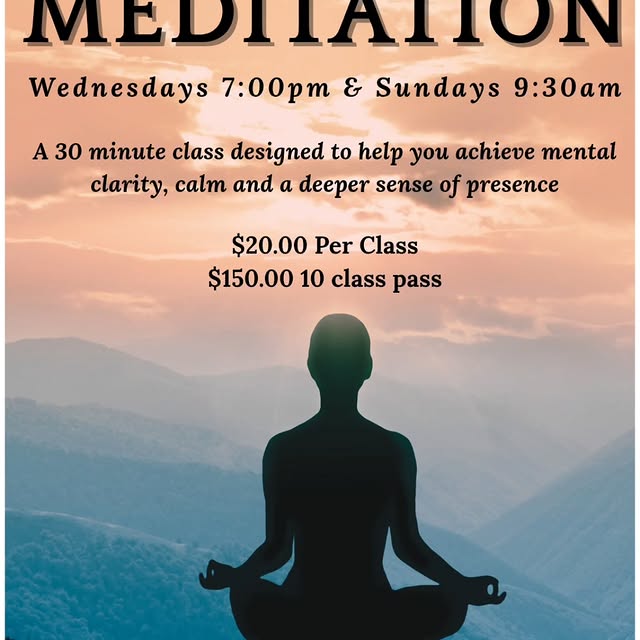 You deserve to relax and unwind! Join us tonight at Core Fitness for Meditation.
Regist…