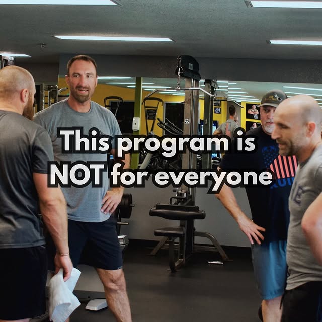 Let me pull back the curtain on Built to Lead.

This is an 8-week performance program. …