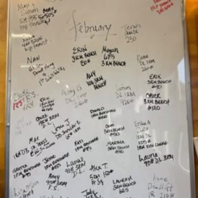 February PRs!! 

Absolute beast mode 💪