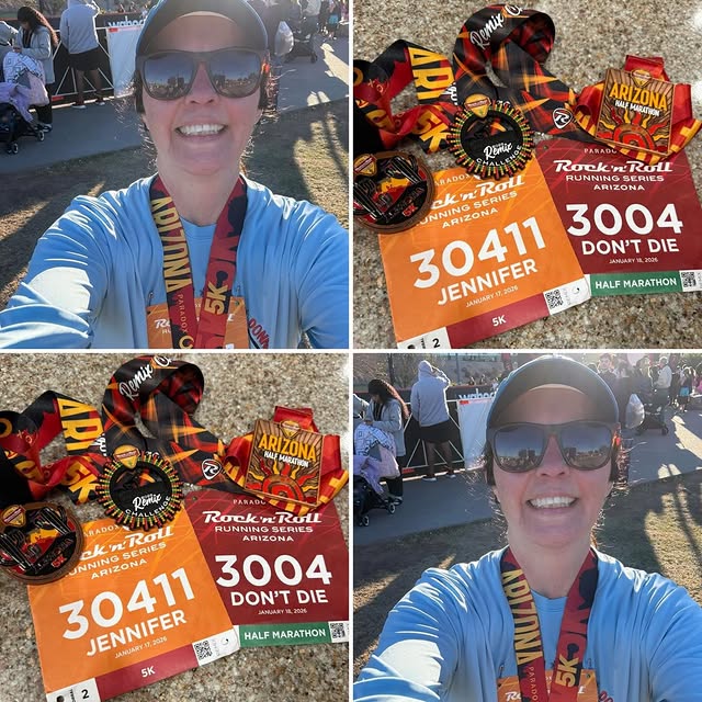 She’s no stranger to the Running World…many hours, long runs, months of prep time, earl…