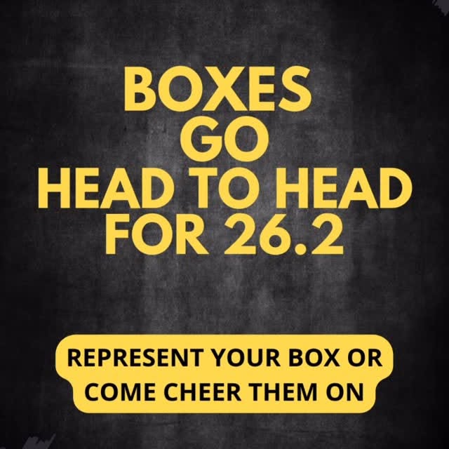 Join us this Friday for 26.2 Open workout. Classes run all day. Heats start at 6pm for …