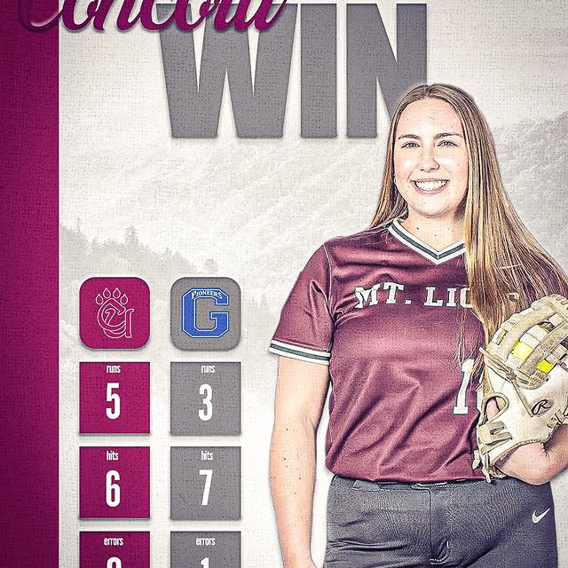 Did someone say sweep? 🧹 

Results from today’s softball games!