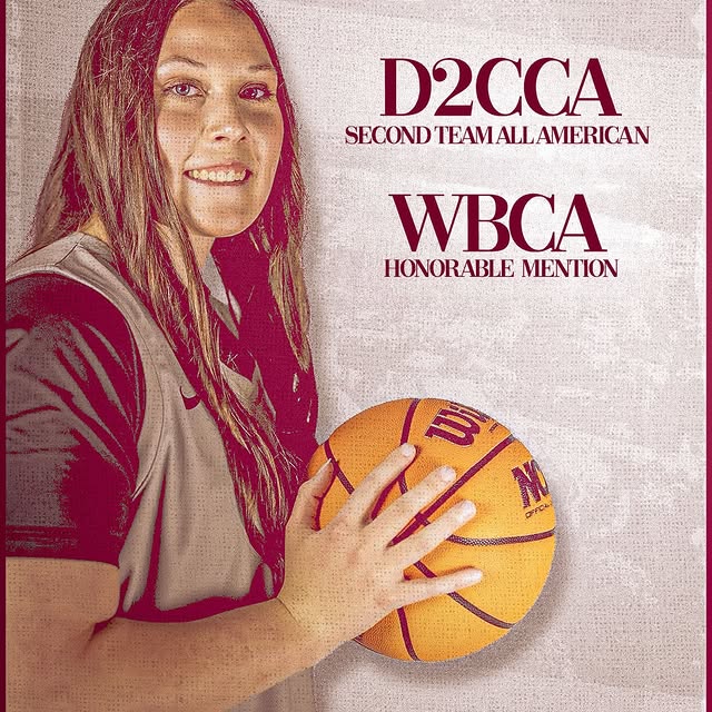Abbie Smith has been named D2CCA Second Team All American & WBCA Honorable Mention