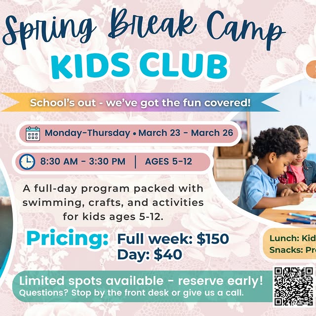 Spring Break Camp starts in just 2 days!! 🎉☀

If you haven't signed up yet, this is yo…
