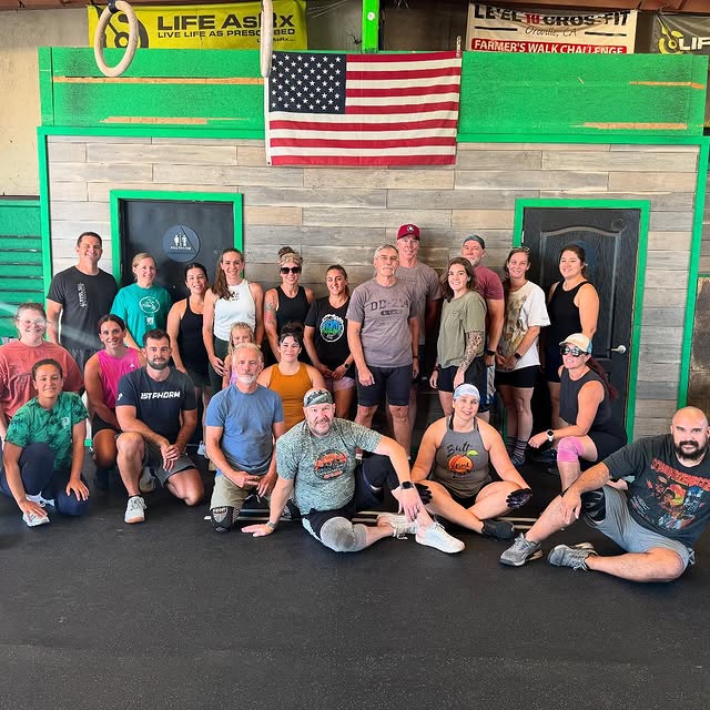 Great group today for our gym wide WOD…hope everyone had a relax weekend, back at it to…