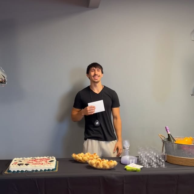 This past Saturday we made sure Joe felt the love after completing his first year of be…