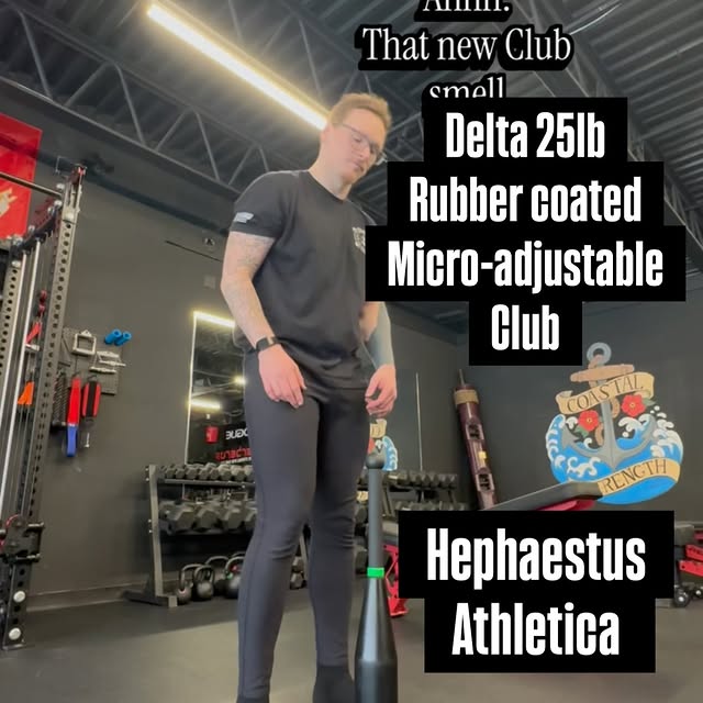 Ooo, that new club smell!

Hephaestus Athletica has created a club that literally makes…