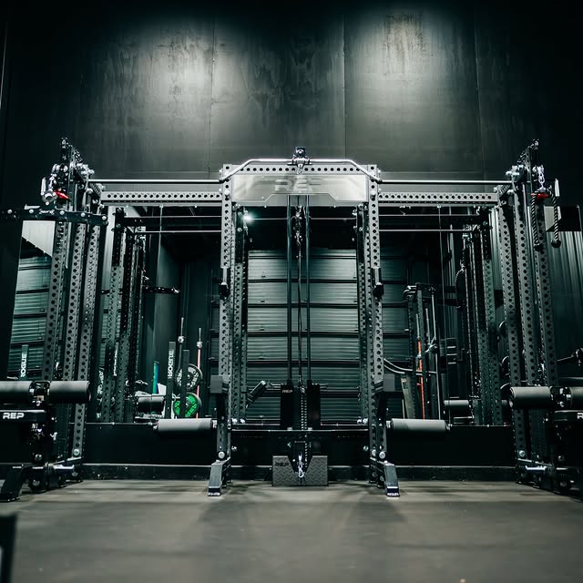 Our @repfitnessequipment Hyperion functional trainer is equipped with 3 different cable…