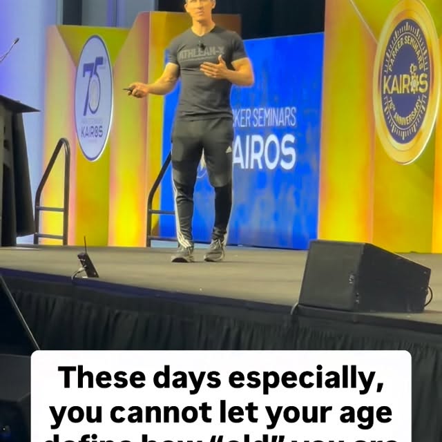 You cannot let your age define how “old” you are. With the access to education, informa…