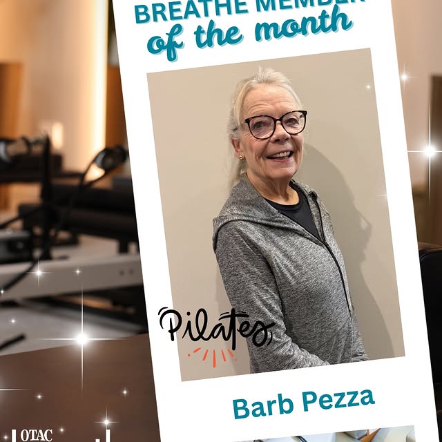 ✨ Breathe Member of the Month: Barb Pezza ✨
Barb has been working out and training at O…