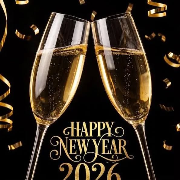 Cheers to the New Year! Wishing you all a safe, happy, and healthy 2026!