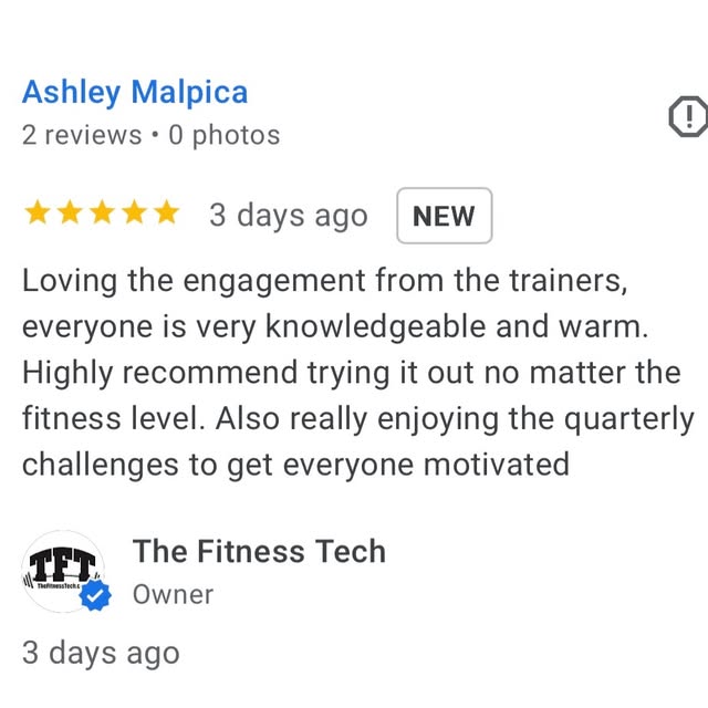 “Everyone is very knowledgeable and warm… no matter your fitness level.”

That’s exactl…