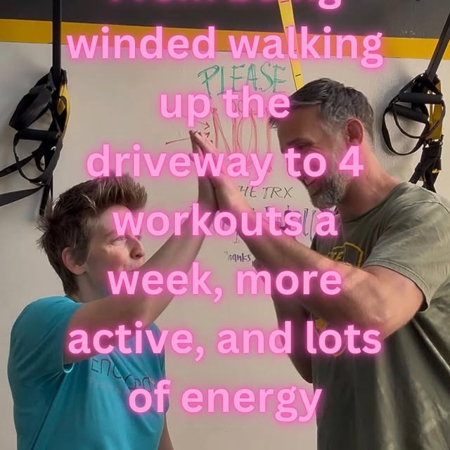 Annie used to get winded walking up her driveway. 

After working out with TFT for 2 1/…