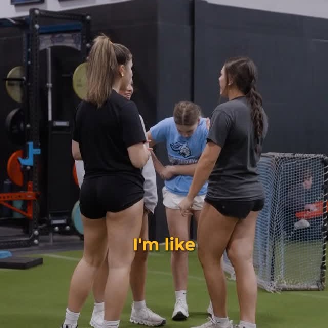 Return to play done differently.

Gianna Richter is working back from an ACL injury thr…