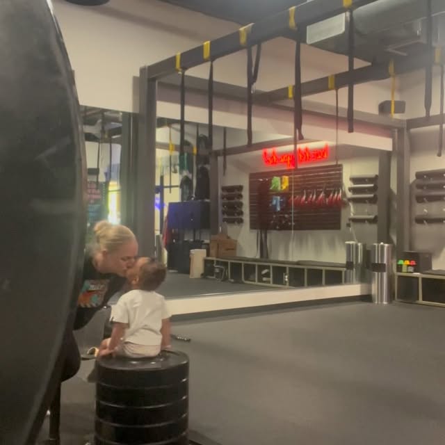 I couldn’t workout today during Nola’s nap. So. It wasn’t pretty. It wasn’t well planne…