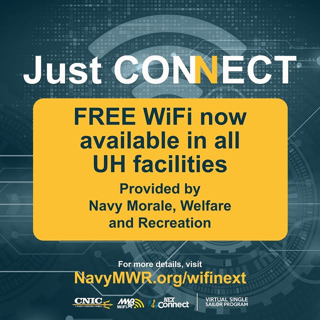 No more hunting for signal! 📶 Free filtered Wi-Fi is available in Unaccompanied Housin…