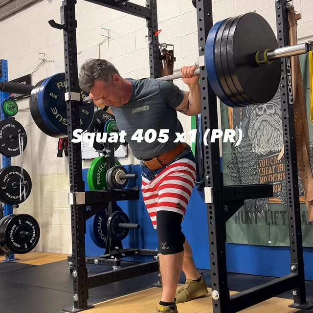 1 Hr Timeframe for Squat-Bench-Deadlift 1RM attempts 

405 Squat
260 Bench Press (faile…