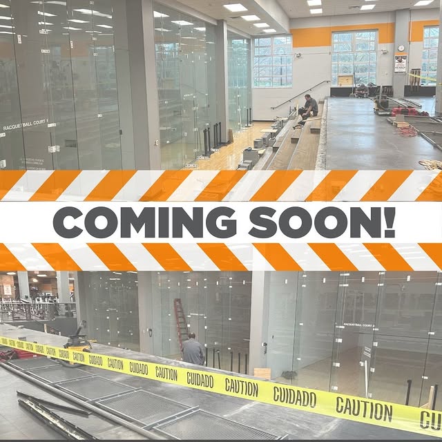 TRECS Fitness Floor Expansion Update: 

Exciting upgrades are underway at the TRECS!

T…