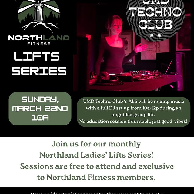 DJ & Mixologist Alili from UMD’s Techno Club is popping up & taking over the gym floor …
