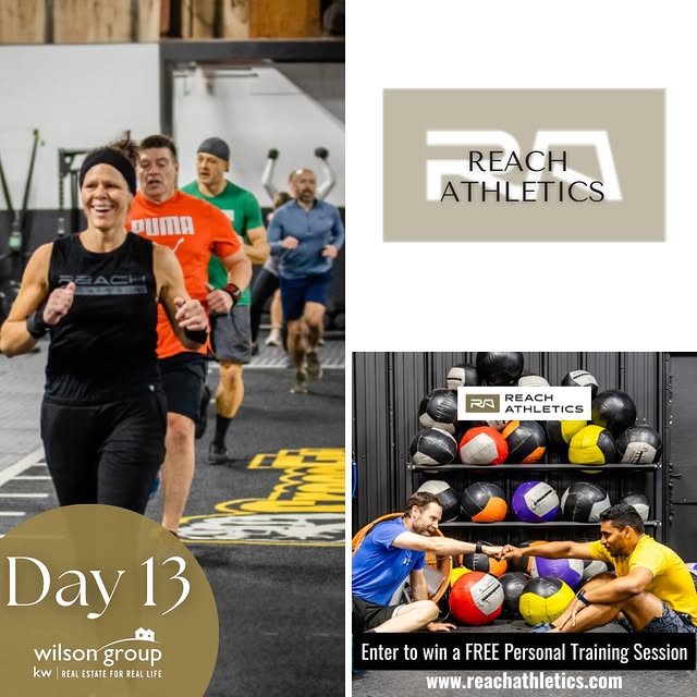🎁13th Day of Giving

✨ @reach_athletics ✨
1 Personal Training Session

We’re offering …