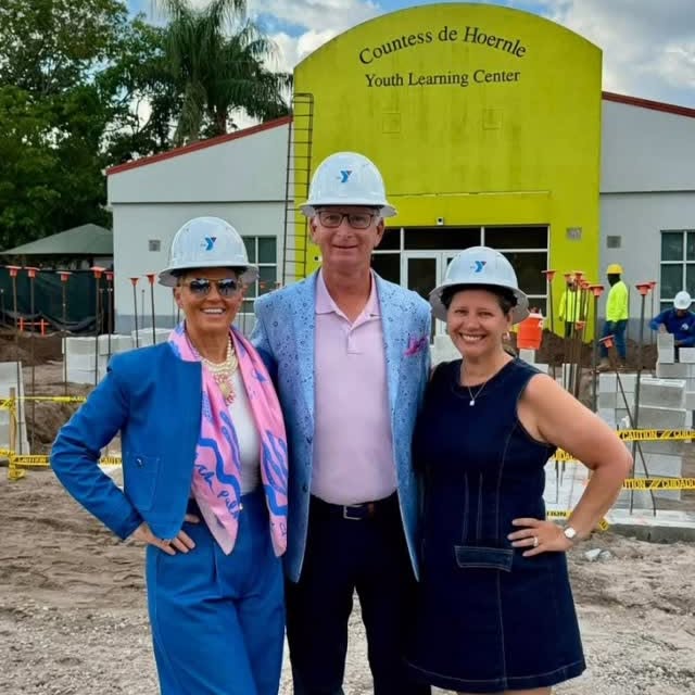 Beyond proud to support the YMCA of South Palm Beach County by donating the Paton and G…