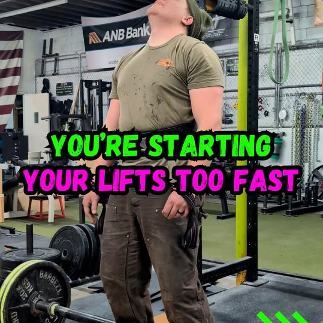 If you start the rep wrong, you spend the rest of it fixing mistakes.

I see this const…