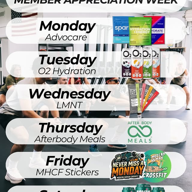 We love our members! So we’re celebrating you all week with MEMBER APPRECIATION WEEK. W…