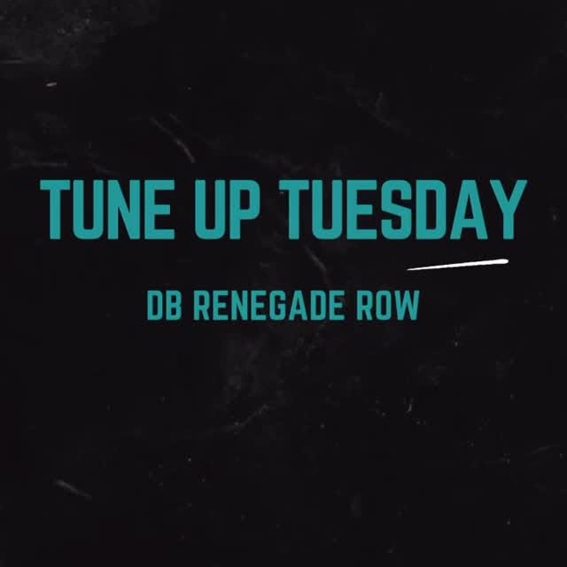 TUNE UP TUESDAY 🫱🏼‍🫲🏻 DB RENEGADE ROW 

If your hips are moving… you’re missing the…