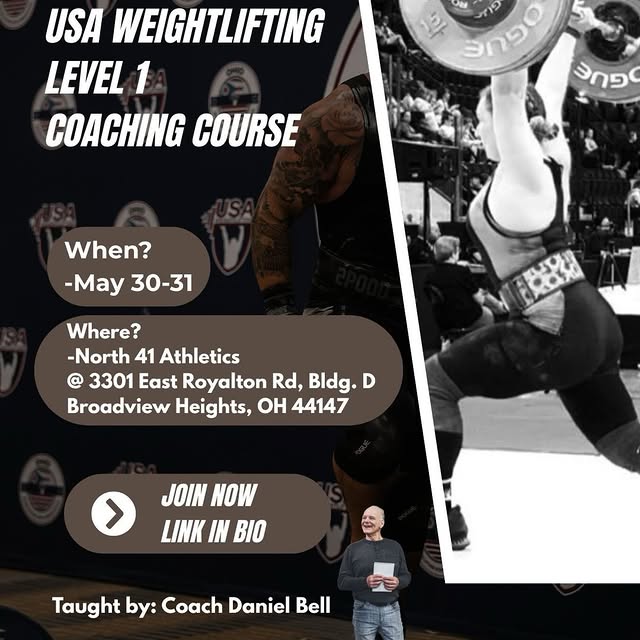 Coming to Cleveland sooner than you think! Get signed up today. Weightlifting is a grea…