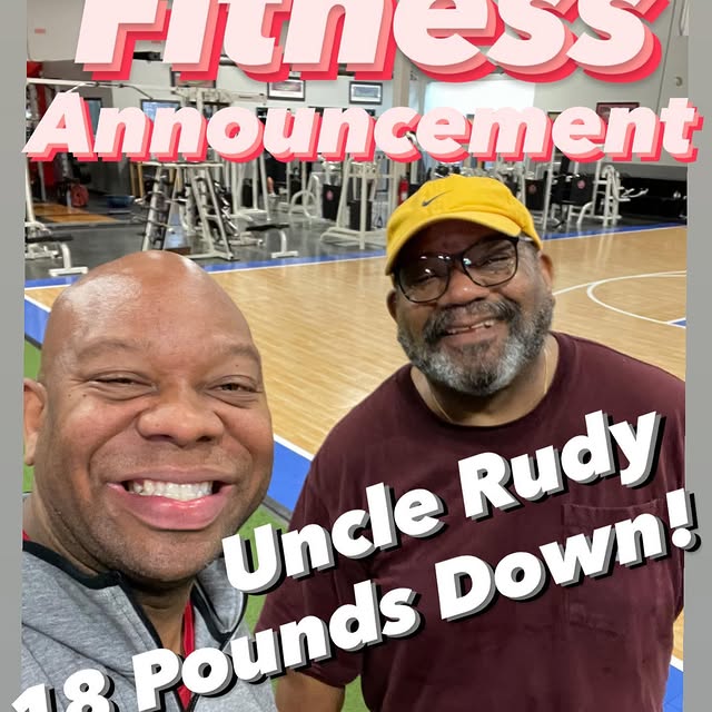 Reaching fitness goals!  One step at a time.