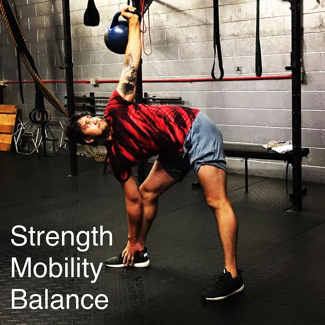 The Kettlebell Windmill is one of those exercises that lets you know where your level o…
