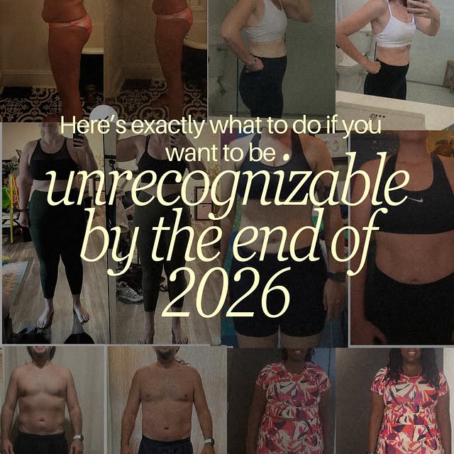 Change doesn't happen with one decision, in one month, or one resolution...

REAL chang…