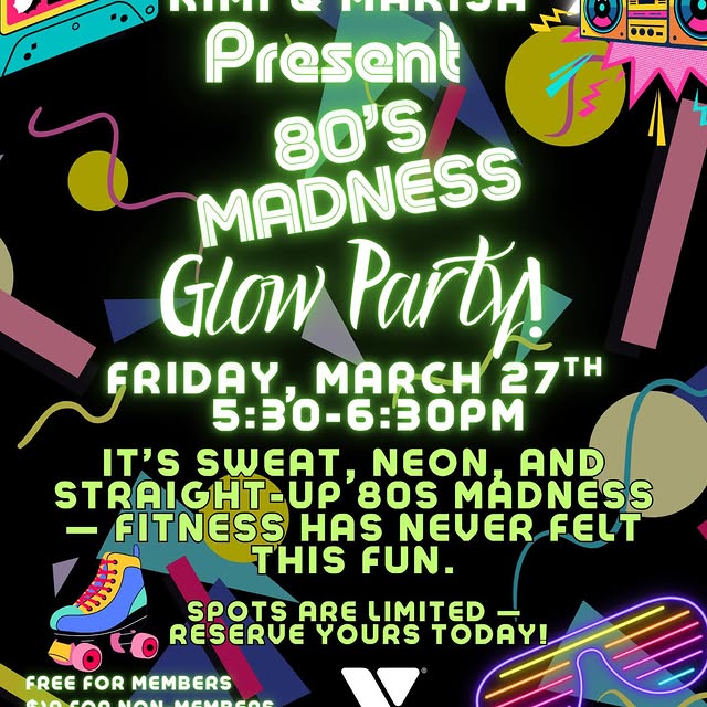 TONIGHT. No excuses. No “maybe next time.” 👀

We’re bringing the 80s madness to life a…