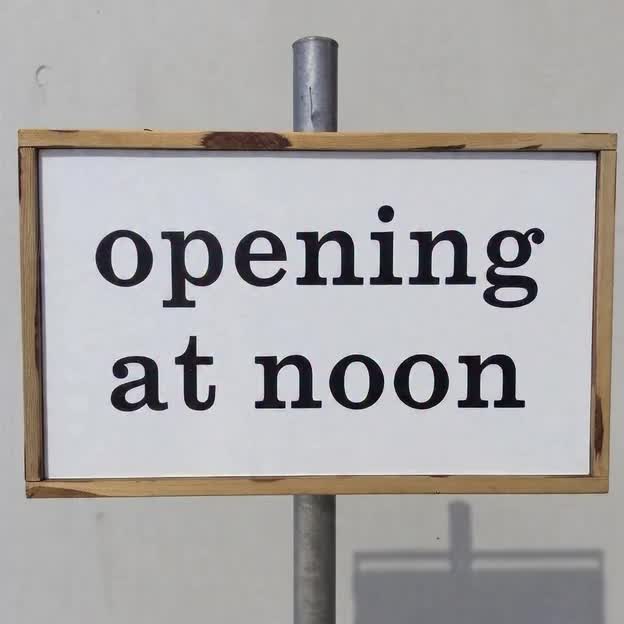 We will be opening at Noon on Tuesday! Thank you for your patience and be careful parki…