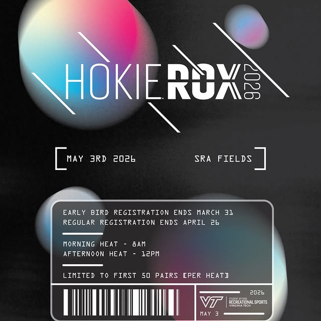 Hokies, the countdown begins! ⏳
#HokieRox | May 3rd
Run. Rep. Repeat… Accepting only 10…