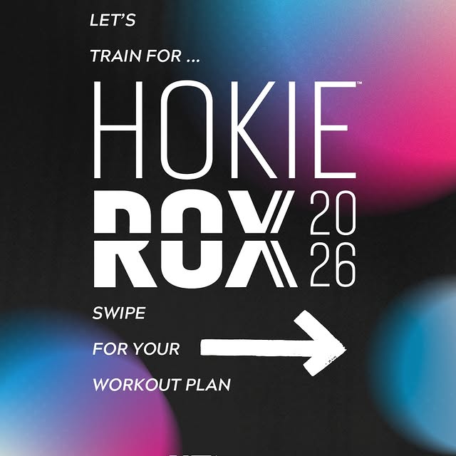 Signed up for HokieRox? It's time to start training. 

Follow this training schedule to…