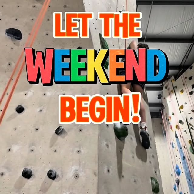 It's finally Friday! Book your day passes online and come climb with us. Check out our …