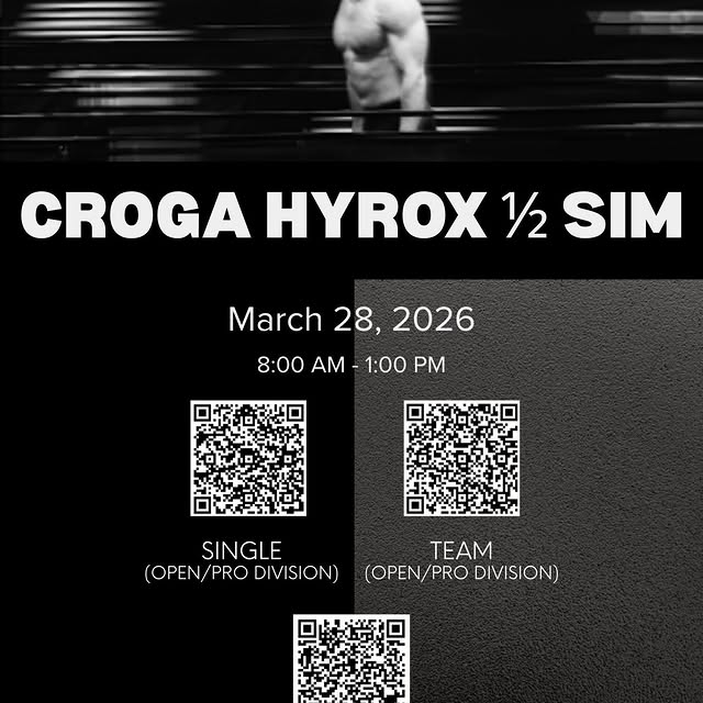 🏁 **HYROX SIM – MARCH 27** 🏁

It’s time to put your training to the test. Join us at …