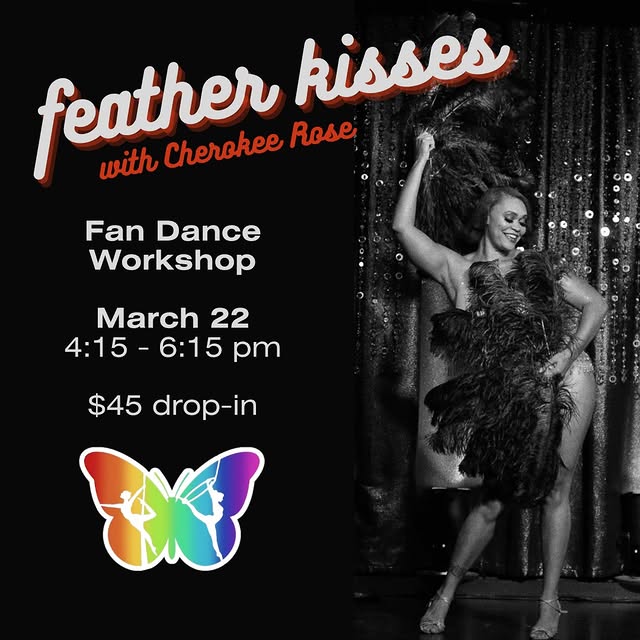 Learn the classic, elegant and cheeky art of burlesque dancing with feather fans in thi…