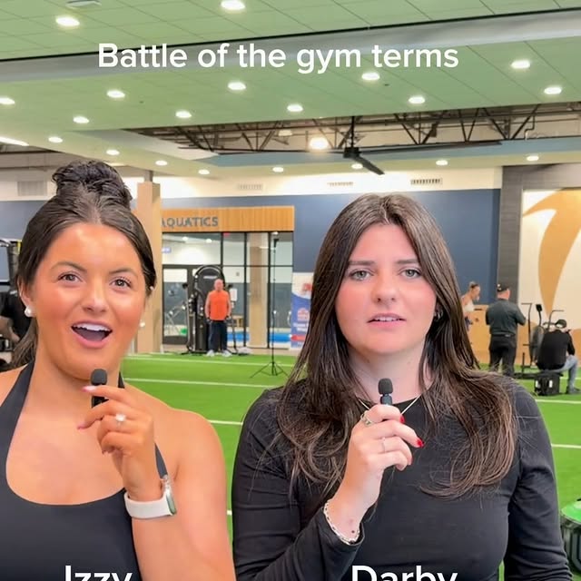 Battle of the gym terms: Izzy vs. Darby — who really earned the letter “L”? 😂