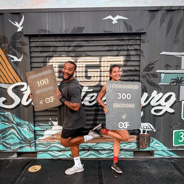 Big milestones happening at OGF! 🔥

👏 Shelby – 300 Classes
💯 Keith – 100 Classes

Sh…